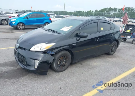 2012 Toyota Prius Two z USA, uszkodzony, nr VIN JTDKN3DU7C1518534